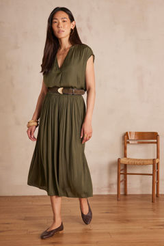 Picture of CRYSTAL PLEATED SKIRT